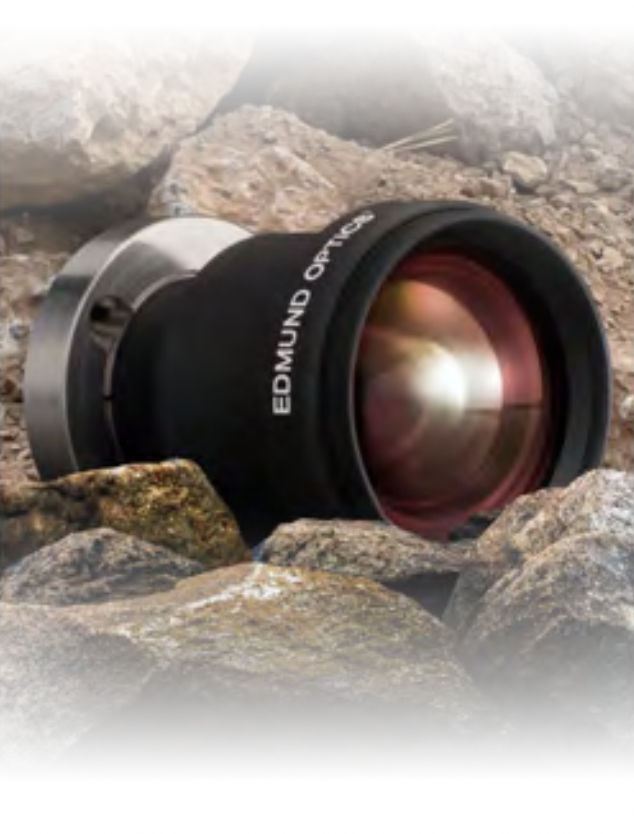 A lens on rocky terrain
