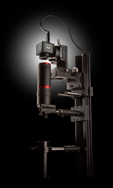>Figure 2: Shack-Hartmann wavefront sensors are widely used for testing the transmitted wavefront error of beam expanders because of their fast response, ease of use, and relatively low cost