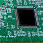 Sensor Chip on a Slow-Moving Conveyer with Rolling Shutter