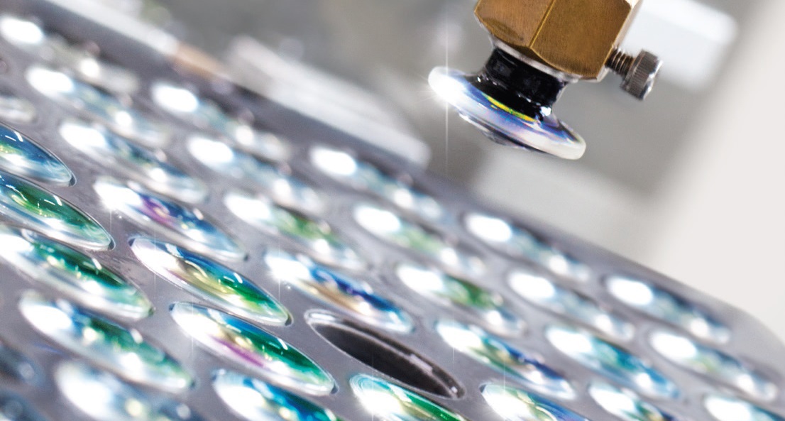 Figure 1: Tighter surface specifications are required when manufacturing UV Optics